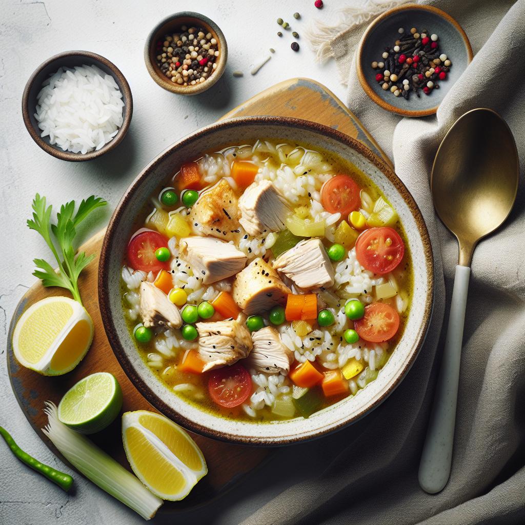 Hearty Chicken and Rice Soup: Comfort in Every Bowl