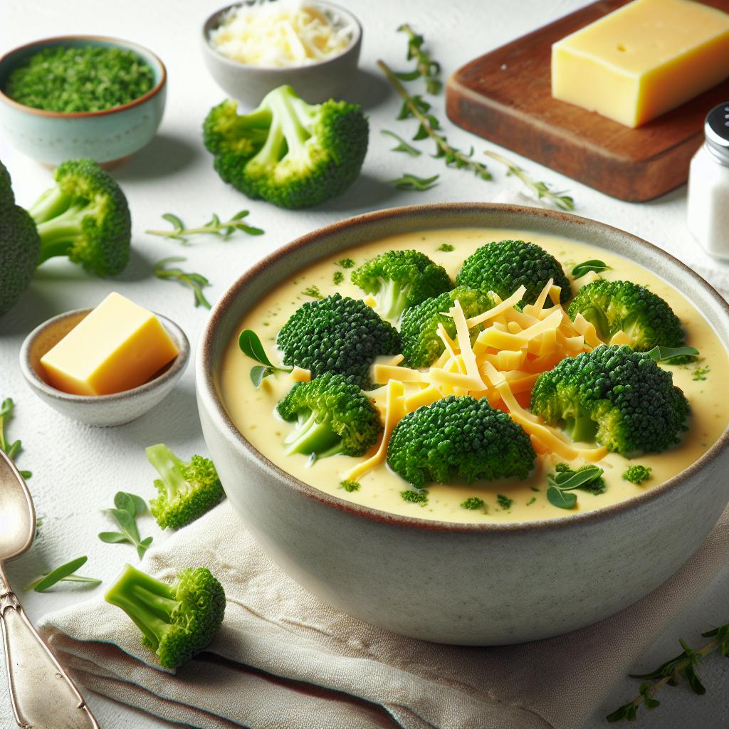 Velvety Creamy Broccoli and Cheese Soup: A Comfort Classic
