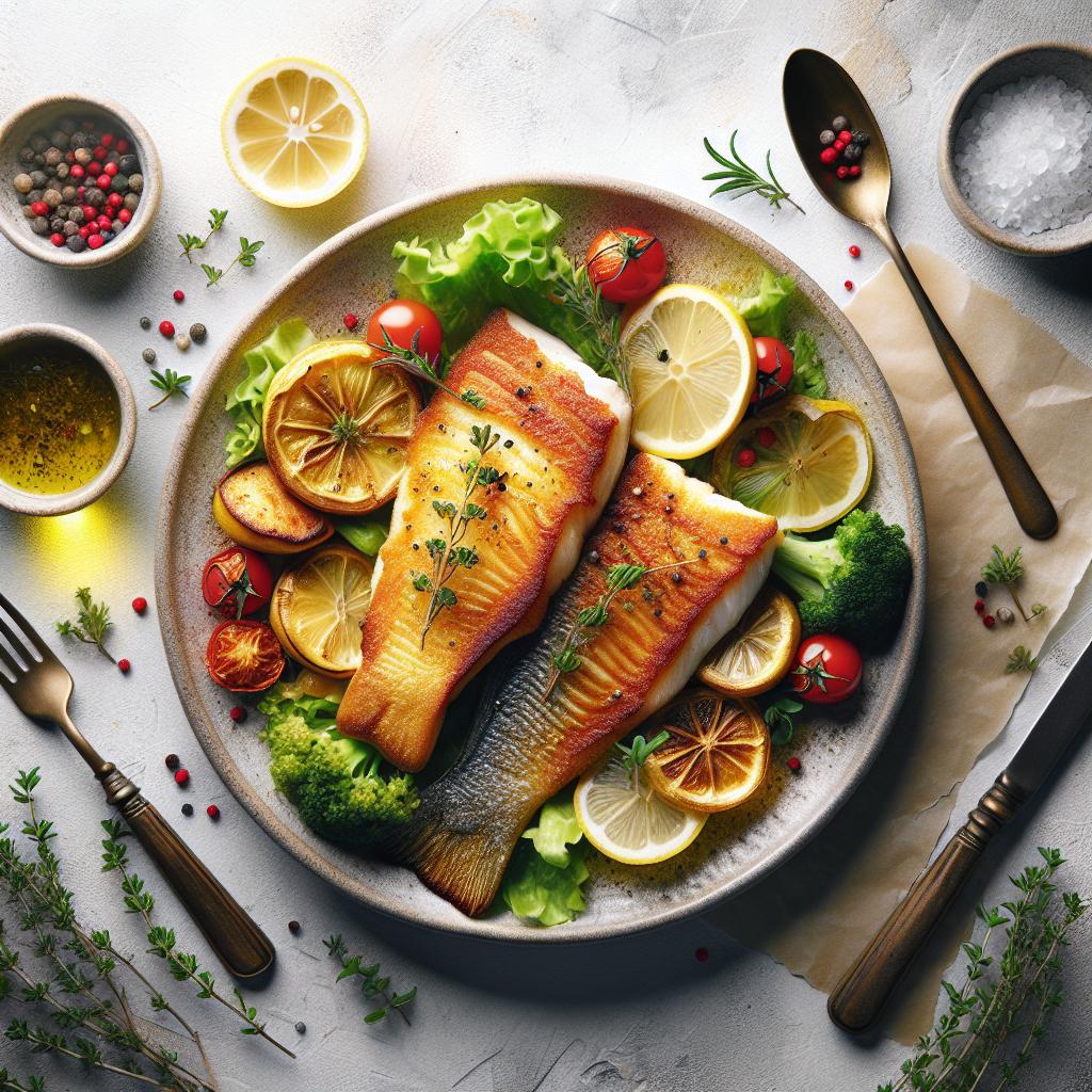Golden Baked Fish Fillets: A Healthy Seafood Delight