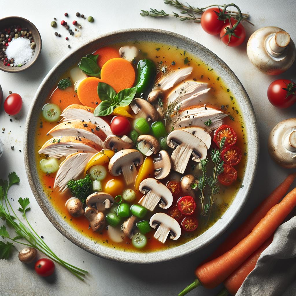 Hearty Turkey and Mushroom Soup: A Cozy Comfort Recipe