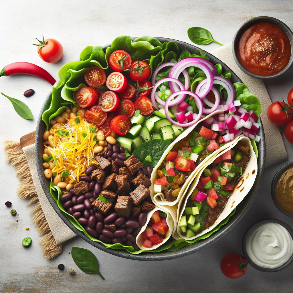 Hearty Beef and Bean Burrito Bowls: Flavor in Every Bite