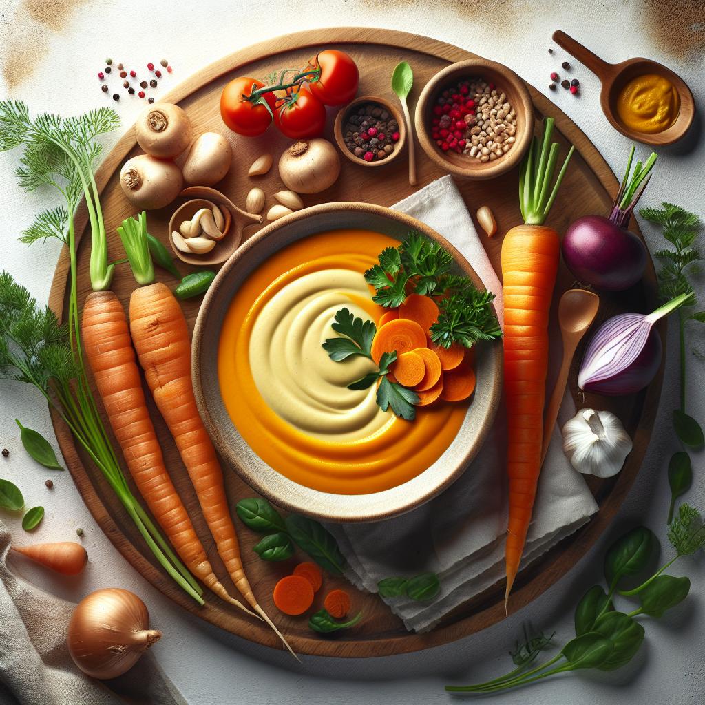 Velvety Creamy Carrot Soup: A Comforting, Nutritious Delight