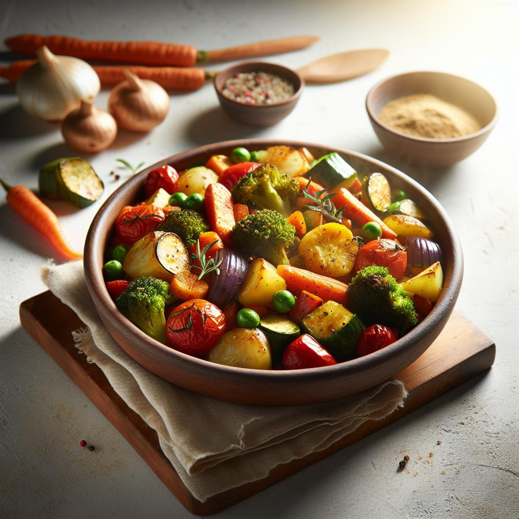 Hearty Roasted Vegetable Stew: A Flavorful Comfort Dish