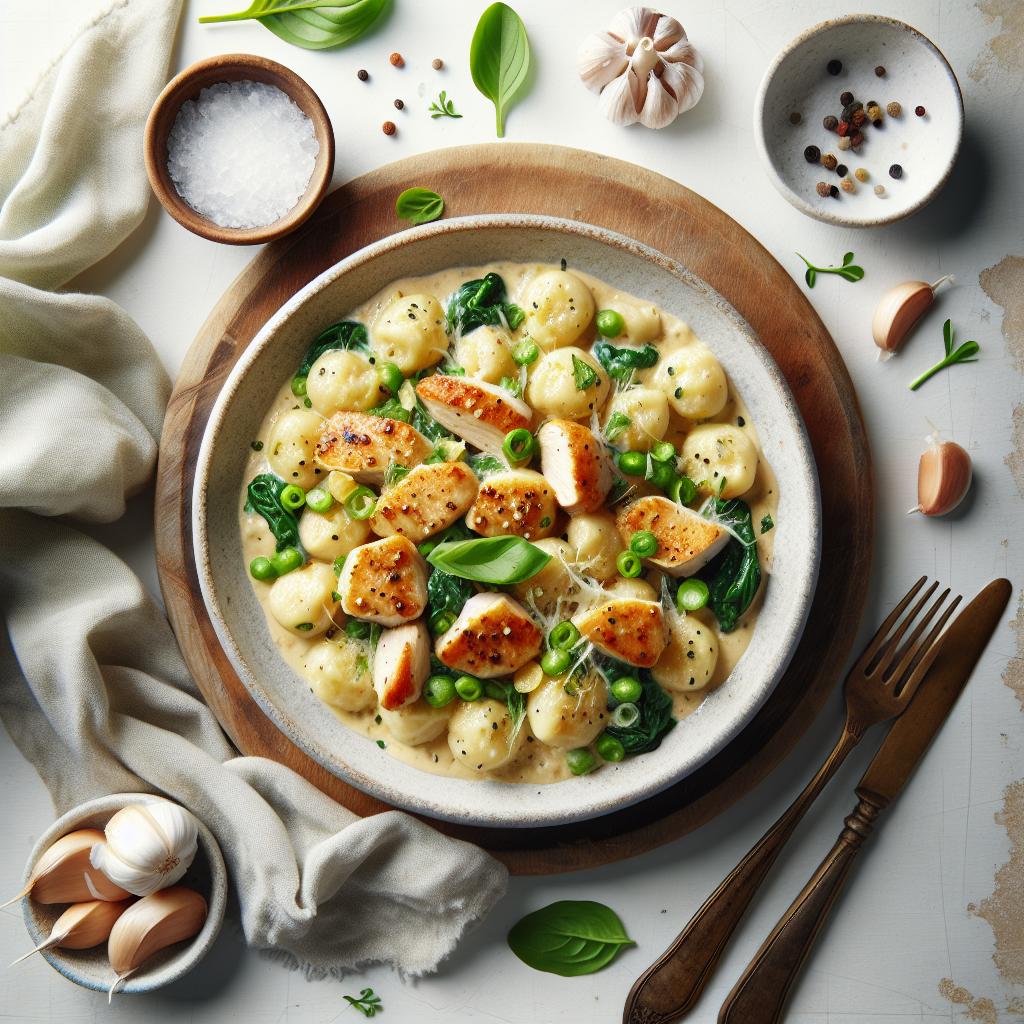 Indulgent Creamy Garlic Chicken Gnocchi Recipe Unveiled