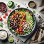 Hearty Beef and Bean Burrito Bowls: Flavor in Every Bite