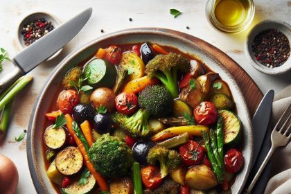 Hearty Roasted Vegetable Stew: A Flavorful Comfort Dish