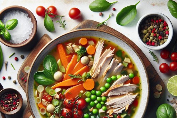 Hearty Turkey & Vegetable Soup: Nourish Your Body and Soul