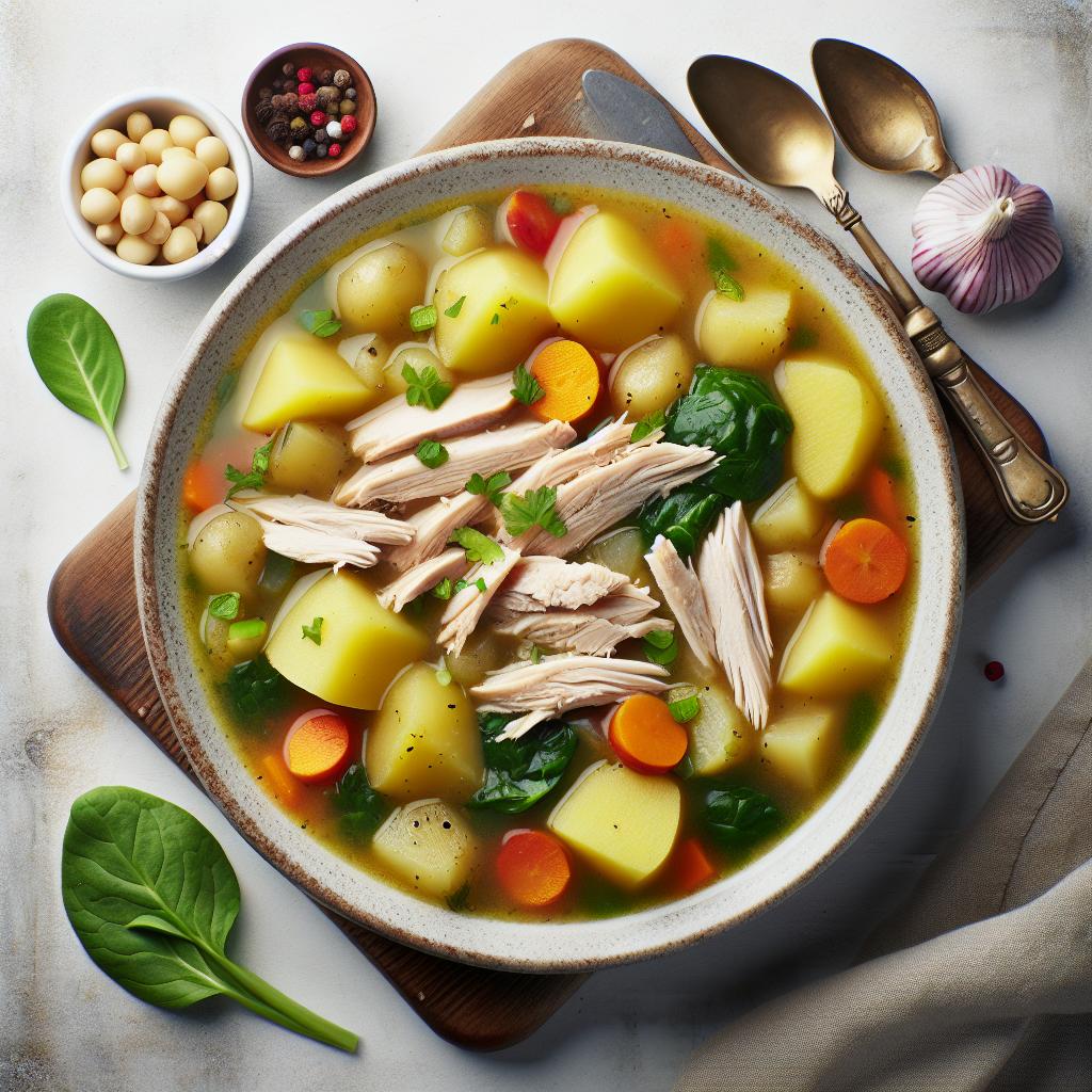 Hearty Turkey and Potato Soup: A Comfort in Every Spoonful