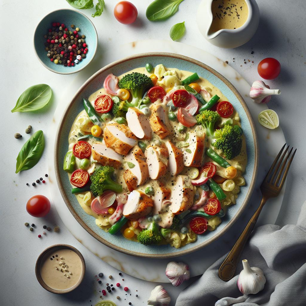 Savory Secrets to Perfectly Creamy Garlic Chicken Delight